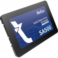 Твердотельный накопитель SSD 240Gb, SATA 6 Gb/s, Netac SA500, 2.5", 3D TLC, 520R/450W