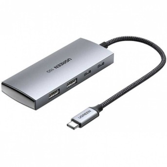 HUB UGREEN CM480 30758 USB-C To 2xUSB-A + 2xUSB-C 10Gbps в Metoo.kz - Metoo (1)