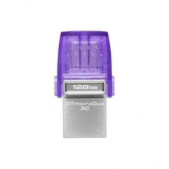 USB Flash Kingston 128 GB, DataTraveler MicroDuo 3C, USB 3.2, Type-C, Violet, DTDUO3CG3/128GB в Metoo.kz - Metoo (2)