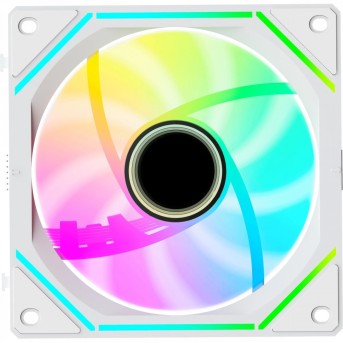 Вентилятор для корпуса Ocypus Gamma F12 UNI WH ARGB REVERSE BLADE 3-IN-1 3x(123x120x25mm) Белый в Metoo.kz - Metoo (2)