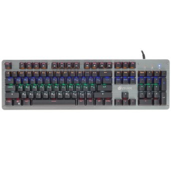 Клавиатура Oklick 970G Dark Knight механическая черный USB for gamer LED в Metoo.kz - Metoo (1)