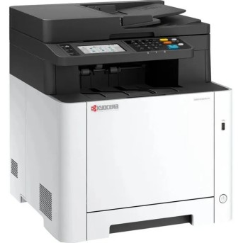 МФУ лазерное Kyocera ECOSYS MA2600cwfx (A4), цветное, Printer/Scanner/Copier/Fax, 1200x1200 dpi, 27 ppm, 1 GB, 1 GHz, tray 50+250 sheets, DADF 50 sheets, USB+Ethernet+Wi-Fi, Duplex, 4.3" touchscreen, drum 100k, starter toner 1.5k 110C0D3NL1 в Metoo.kz - Metoo (3)