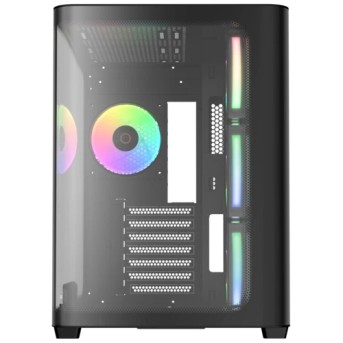 Корпус Ocypus Iota C70 BK Curve ARGB Digital ATX/mATX/mITX 2xUSB Type-C Черный Iota-C70-BKD400CD-GL в Metoo.kz - Metoo (2)