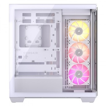 CORSAIR 3500X ARGB Mid-Tower PC Case - White в Metoo.kz - Metoo (4)