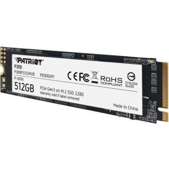 Твердотельный накопитель SSD 512 Gb M.2 PCI-E Patriot P300 P300P512GM28 в Metoo.kz - Metoo (3)