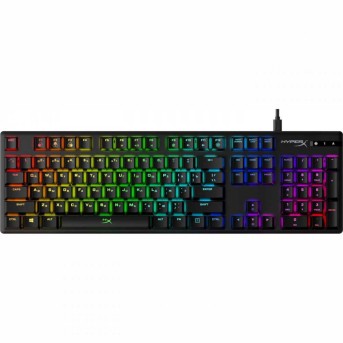 Клавиатура игровая HyperX Alloy Origins 639N5AA#ACB PBT HX Aqua в Metoo.kz - Metoo (2)