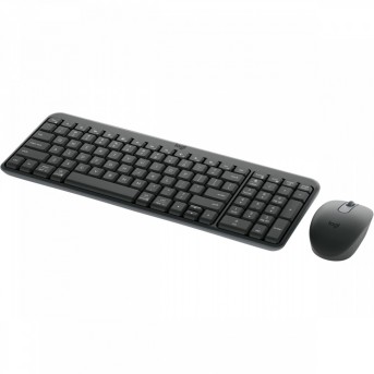 Клавиатура+мышь Logitech MK250 Wireless, 99 keys, EN/RU, 2xAAA, 1000DPI, 1xAA, BT 5.1, Черный в Metoo.kz - Metoo (3)