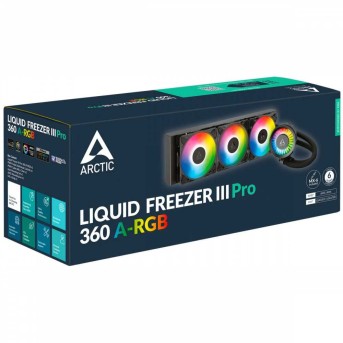 Водяное охлаждение ARCTIC Liquid Freezer III Pro 360 A-RGB(Black), ACFRE00184A, S1851/1700/AMD4/5 в Metoo.kz - Metoo (5)