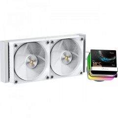 Водяное охлаждение для CPU Ocypus Sigma L24 PRO WH TDP 290W 4-pin Intel/AMD Белый..