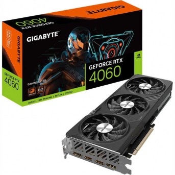 Видеокарта 8Gb PCI-E GDDR6X GIGABYTE GV-N4060GAMING OC-8GD, 2хHDMI+2xDP GeForce RTX4060 в Metoo.kz - Metoo (8)