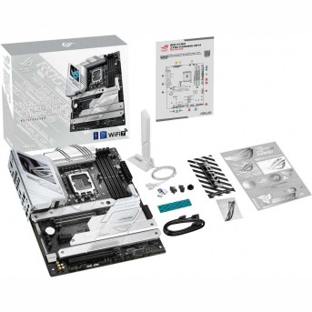 Сист. плата ASUS ROG STRIX Z790-A GAMING WIFI II, Z790, 1700, 4xDDR5, 2xPCI-Ex16, PCI-Ex1,5xM.2,4xSATA,DP,HDMI,WIFI7,BOX в Metoo.kz - Metoo (3)