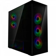 Компьютерный корпус Arctic Xtender Black(Tinted Glass), 5 ARGB FAN, USB-C, 2xUSB-A, E-ATX..