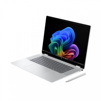Ноутбук HP CL6V6EA OmniBook X Flip 2-in-1 Laptop Next Gen AI 16-as0007ci 16" WUXGA (1920x1200) Touch IPS/Intel Core Ultra 7 258V up to 4,8Ghz 8Cores/32GB/1TB SSD/Integrated/Wi-Fi 7/BT5.4/5MP+IR/BKLT/Windows 11 Home/1Y/Glacier silver aluminum в Metoo.kz - Metoo (3)