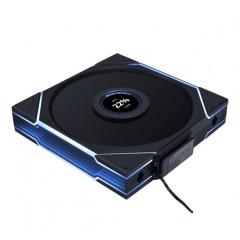 Вентилятор для корпуса Lian Li UNI FAN TL WIRELESS LCD 140 REVERSE BLADE Black G99.14RTLLCD1W1B.00..