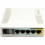 Wi-Fi точка доступа MikroTik RB951Ui-2HnD RouterBOARD 5UTP 100Mbps, 802.11b/g/n, 1xUSB, PoE