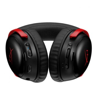 Наушники-гарнитура игровые HyperX A59Z0AA Cloud III S Wireless красный в Metoo.kz - Metoo (3)