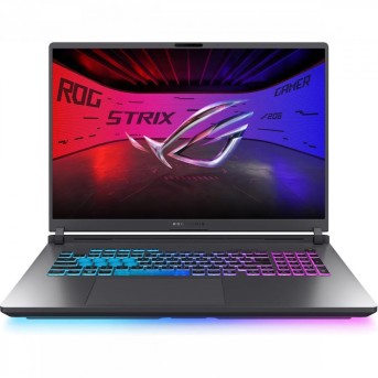 Ноутбук Asus 90NR0LE1-M00C40 ROG Strix G18 G815JMR-TT257W 18'' WQXGA (2560 x 1600) IPS 300Hz/Intel Core i9-14900HX up to 5.8GHz(24Cores)/16GB/512GB/NVIDIA GeForce RTX5060 8GB/Wi-Fi 7/BT5.4/IR+1080P FHD Camera/RGB Backlit PerKey/Windows 11 Home/1Y/Eclipse  в Metoo.kz - Metoo (2)