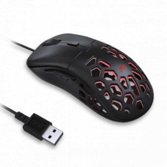 Мышь игровая AOC GM510B 6 кн. 16000 dpi, USB2.0 кабель 1.8 м Черный GM510B - Metoo (2)