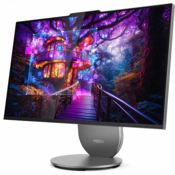 Моноблок Lenovo F0J20033RU Yoga AIO 27IAH10 27'' QHD (2560 x 1440) IPS 120Hz/<wbr>Intel Core Ultra 9 285H up to 5,4GHz (16Cores)/<wbr>32GB/<wbr>1TB SSD/<wbr>Integrated/<wbr>Wi-Fi 7/<wbr>BT5.4/<wbr>5MP Camera/<wbr>Wireless mouse+keyboard/<wbr>Windows 11 Home/<wbr>1Y/<wbr>Luna Grey - Metoo (3)