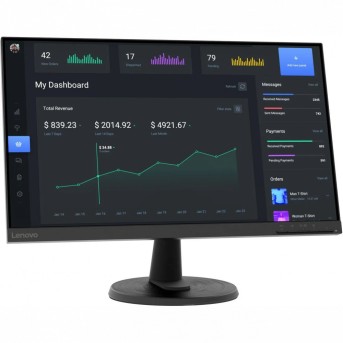 Lenovo C24-40 23.8" FHD (1920x1080) VA display, Anti-glare 16:9 75Hz refresh rate 3000:1, 72% NTSC, 8-bit -5° to +22° tilt stand Warranty 3-year/1x HDMI® 1.4, 1x VGA/Кабель в комплекте HDMI 63DCKAT6EU в Metoo.kz - Metoo (2)