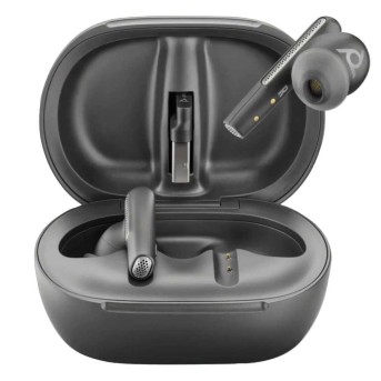 Наушники Poly VOYAGER FREE 60+ UC WITH TOUCHSCREEN CHARGE CASE, (COMPUTER, MOBILE & 3.5MM)/USB-C/WIRELESS EARBUDS/BLACK (7Y8H0AA) в Metoo.kz - Metoo (1)