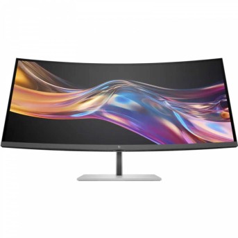 Монитор HP Series 7 Pro 37.5 WQHD+ TB 4 738pu Curved 2300R IPS 21:9 100Hz,400cd/m2,2000:1,5ms,HDMI,2xDP,5xUSB,RJ-45,DC в Metoo.kz - Metoo (1)