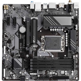 Материнская плата GIGABYTE B760M DS3H AX, LGA1700, B760, 4xDDR5, PCIe4.0, HDMI+2xDP, 2xM.2, mATX в Metoo.kz - Metoo (4)