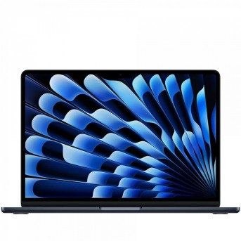 13-inch MacBook Air: Apple M5 chip with 10-core CPU and 8-core GPU, 16GB, 512GB SSD - Midnight,Model A3449 в Metoo.kz - Metoo (1)