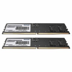 Модуль памяти Patriot Signature, PSD516G5600K, DDR5, DIMM, 16Gb Kit (2x8Gb), 5600Mhz, CL46..