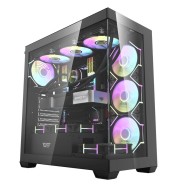 Компьютерный корпус DarkFlash DS900, Black, ATX..