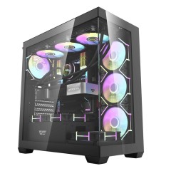 Компьютерный корпус DarkFlash DS900, Black, ATX..