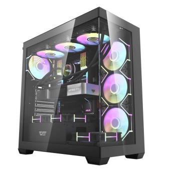 Компьютерный корпус DarkFlash DS900, Black, ATX в Metoo.kz - Metoo (1)