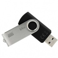 USB-ФЛЕШ-НАКОПИТЕЛЬ 64Gb GOODRAM UTS2 USB 2.0 UTS2-0640K0R 11 BLACK