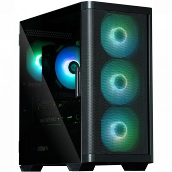 Компьютерный корпус Zalman M4 Black без Б/П в Metoo.kz - Metoo (2)