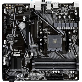 Материнская плата GIGABYTE A520M DS3H WF6E, AM4, 4xDDR4, PCIe3.0, DP+HDMI, BT, 4xSATA, M.2, mATX в Metoo.kz - Metoo (1)
