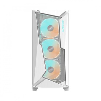 Компьютерный корпус GigaByte C301 GLASS WHITE V2, Без БП, 2xUSB3.0/Type-C, 4xARGB, White, E-ATX в Metoo.kz - Metoo (2)