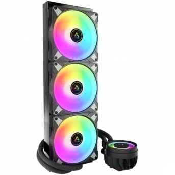 Водяное охлаждение ARCTIC Liquid Freezer III - 420 A-RGB(Black), ACFRE00145A, S1851/1700/1200/AMD4/5 в Metoo.kz - Metoo (2)
