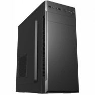 Компьютерный корпус FSP CMT160, Без БП, 1xUSB3.0/2xUSB2.0, HD Audio, w/o FAN, Black, ATX