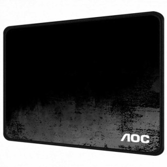 Игровой коврик для компьютерной мыши AOC 330х260х3мм Черный MM300M - Metoo (2)