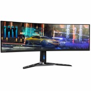 Монитор Lenovo 67B1GAC3EU R45w-30 44.5" VA/5120 x 1440/165Hz/AMD FreeSync Premium Pro and Adaptive Sync/1 ms/400/Curved/Lift, Swivel/2 x HDMI 2.1/DP 1.4/USB Type-C Gen2/3 x USB-A, 1 x USB-B/2 x 3W/Ethernet
