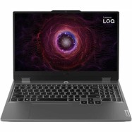 Ноутбук Lenovo 83JC005JRK LOQ 15ARP9 15.6" FHD(1920x1080) IPS 144Hz/AMD Ryzen 7 7435HS 3,1Ghz (8C)/AI-Powered Gaming PC/16GB/512GB/NVIDIA GeForce RTX4050 6GB/Wi-Fi 6/BT5.2/720P HD Camera/BKLT/NoOS/1Y/Luna Grey