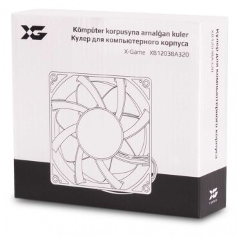 Кулер для компьютерного корпуса X-Game XB12038A320 - Metoo (3)