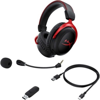 Наушники-гарнитура игровые HyperX Cloud Alpha 4P5D4AA Wireless черный в Metoo.kz - Metoo (6)