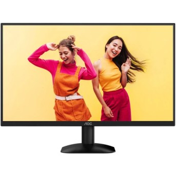 Монитор жидкокристаллический AOC 27B35HM/01 LCD 27'' 16:9 1920х1080(FHD) VA, 100 Hz, 300 cd/m2, H178°/V178°, 3000:1, 16.7M, 1-4ms, HDMI, VGA, черный 27B35HM01 в Metoo.kz - Metoo (1)