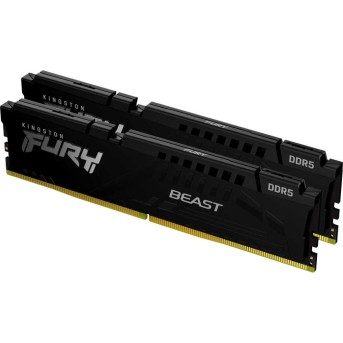 Модуль памяти Kingston Fury Beast Black EXPO KF556C36BBEK2-16 DDR5 DIMM 16Gb KIT (2x8) 5600 MHz CL36 в Metoo.kz - Metoo (2)
