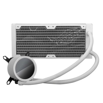 СЖО ASUS ROG RYUO III 240 ARGB WHT , AIO, 2x120mm fan, 1200/<wbr>1700/<wbr>AM5, WHITE, BOX - Metoo (3)