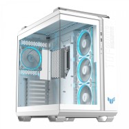 Корпус ASUS TUF Gaming GT502 HORIZON White ATX/micro ATX/mITX GT502 PANO/ARGB FANS/WHT/TG//..