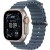 Apple Watch Ultra 3 GPS + Cellular 49mm Natural Titanium Case with Anchor Blue Ocean Band,Model A3281 в Metoo.kz - Metoo (1)