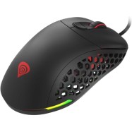 Мышь GENESIS XENON 800 черный оптическая (16000dpi) USB игровая RGB сверхлёгкая