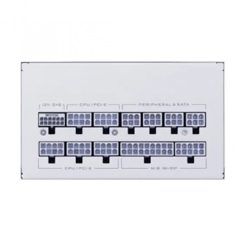 Блок питания Lian Li SX1000P WHITE 1000W Full Modular, 80+ PLATINUM, КПД 94% G9P.SX1000P.W000.EU в Metoo.kz - Metoo (3)